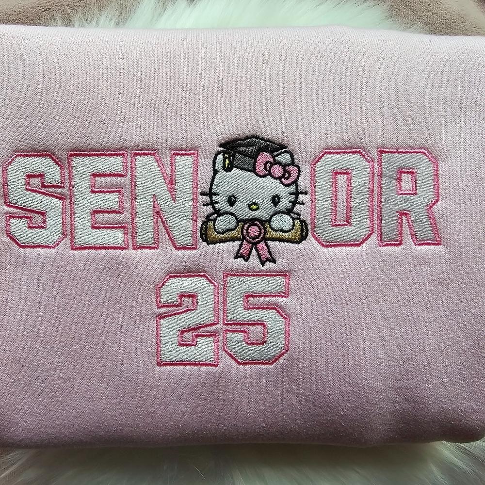 Hello Kitty Senior 25 Embroidered for